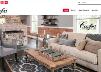 سایت شرکتی فروشگاه مبل Comfortsd