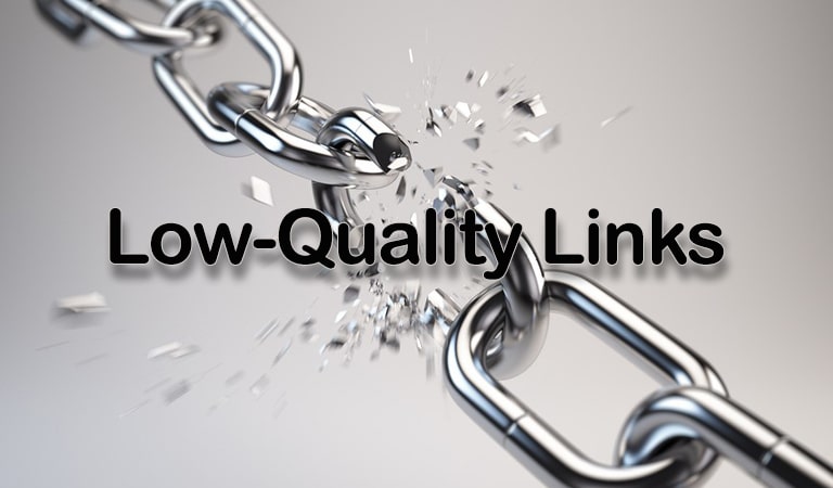 بک لینک - Low-Quality Links
