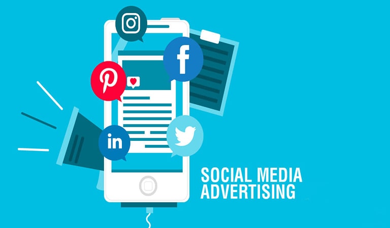 Online advertising - paid social media advertising