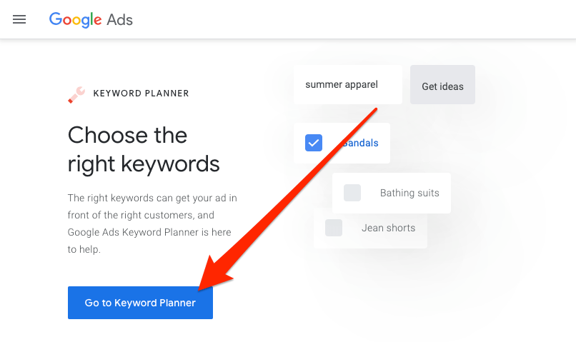 Ú¯ÙÚ¯Ù Ú©ÛÙØ±Ø¯ Ù¾ÙÙØ±- Go to keyword planner