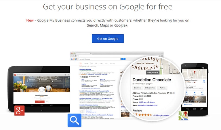 بازاریابی موبایلی - Google My Business