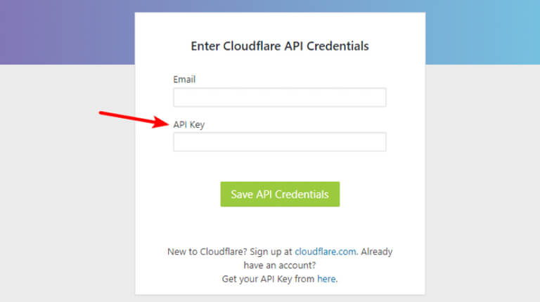 CloudFlare چیست - API Key