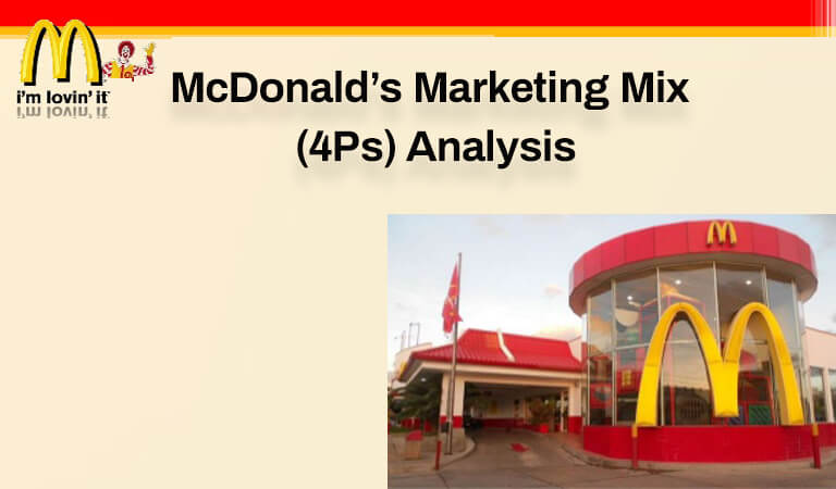 آمیخته بازاریابی - تحلیل آمیخته بازاریابی (4P) مک دونالد