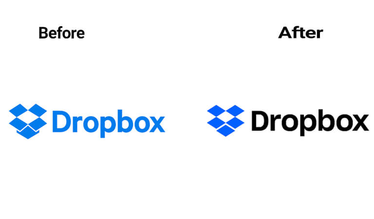 ریبرندینگ - ریبرندِ Dropbox