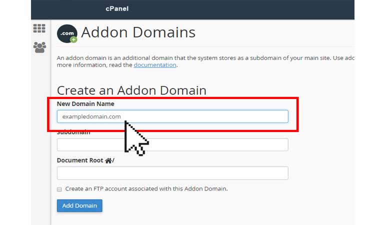 اضافه‌کردن ادان دامین با ثبت دامنه و بدون ثبت دامنه - Addon domain چیست