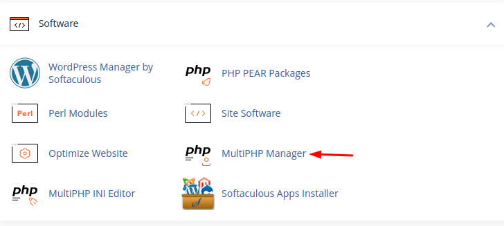 مراحل تغییر نسخه PHP در cPanel