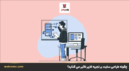 چگونه طراحی سایت بر تجربه کاربر تأثیر می گذارد؟