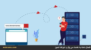 اتصال دامنه به هاست